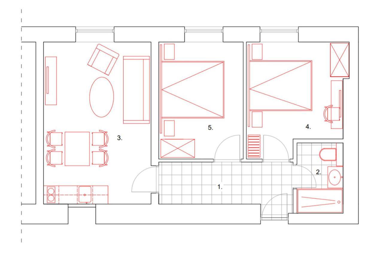 Luxury Suite In City Centre Сараево Экстерьер фото